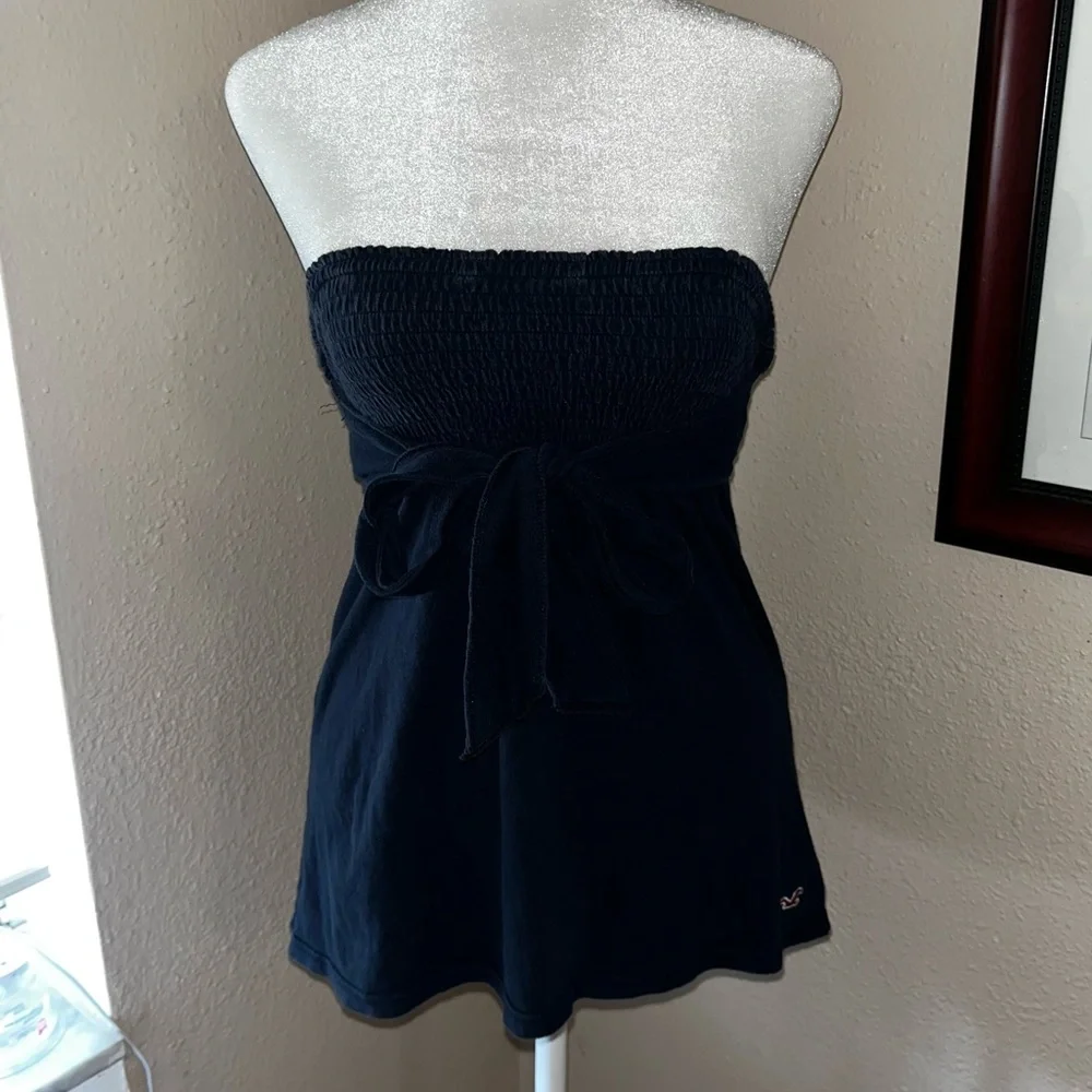a line floaty dress Y2K Letter Tube Dress – 2000s Strapless Club Style for E-Girl – AGCW main image 0